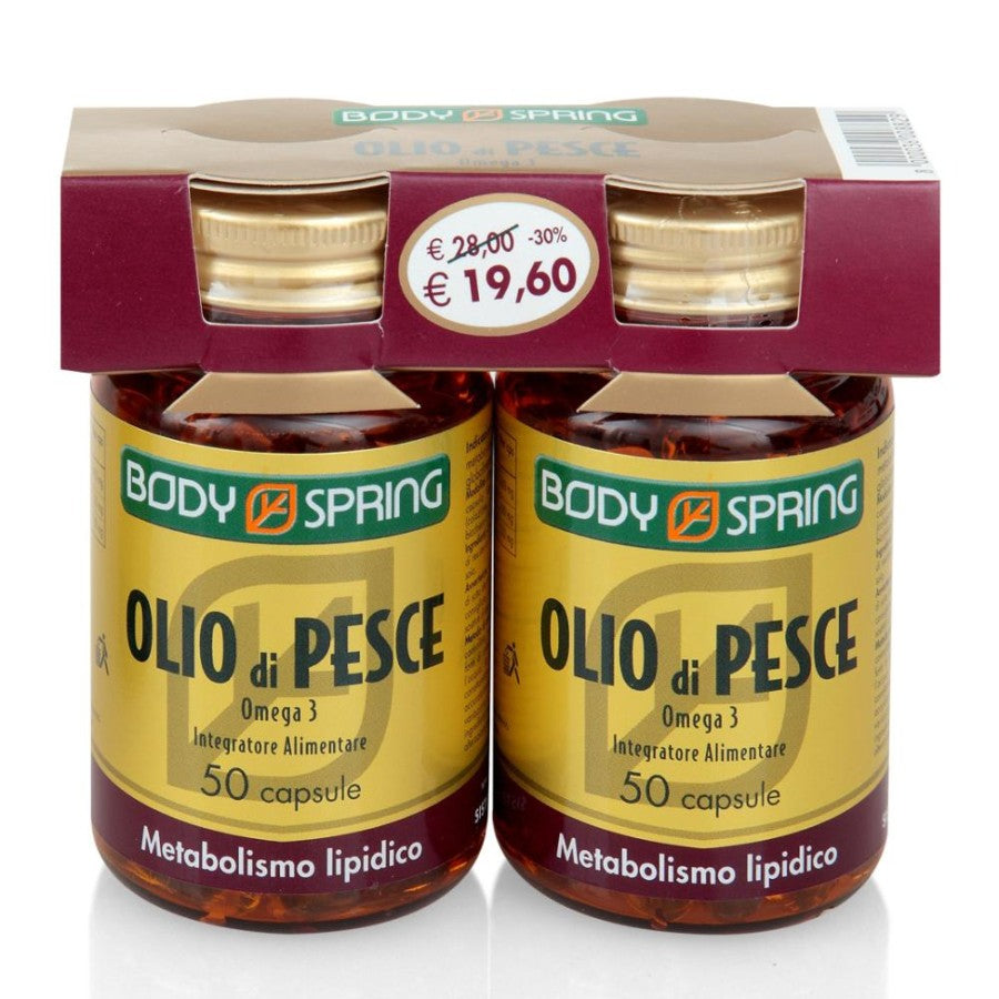 BODY SPRING Olio Pesce 2x50Cpr