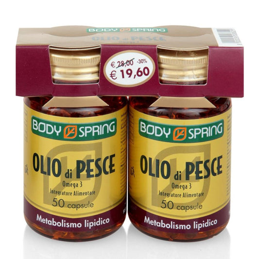 BODY SPRING Olio Pesce 2x50Cpr