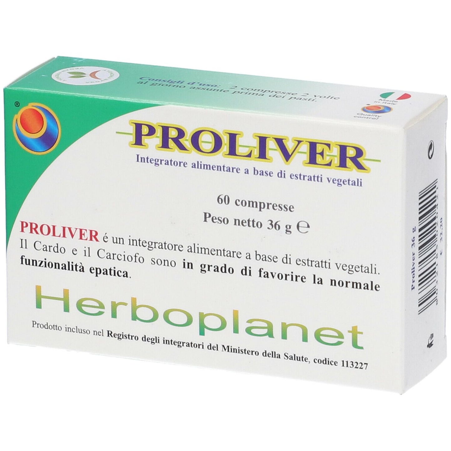 904196944 - PROLIVER INTEGRAT 60CPR 36G