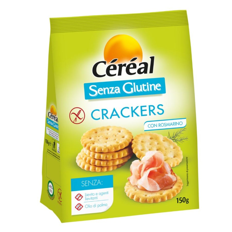 CEREAL BuoniSenza Crackers con Rosmarino 150g