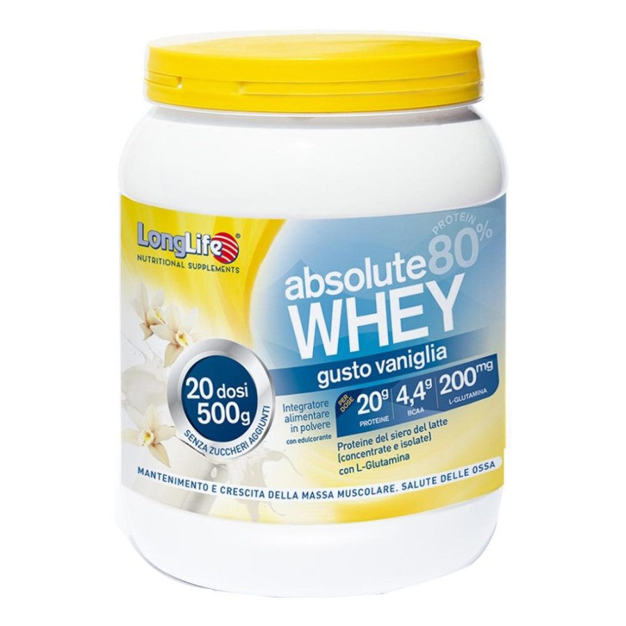 LONGLIFE Absolute Whey Vaniglia 500ml