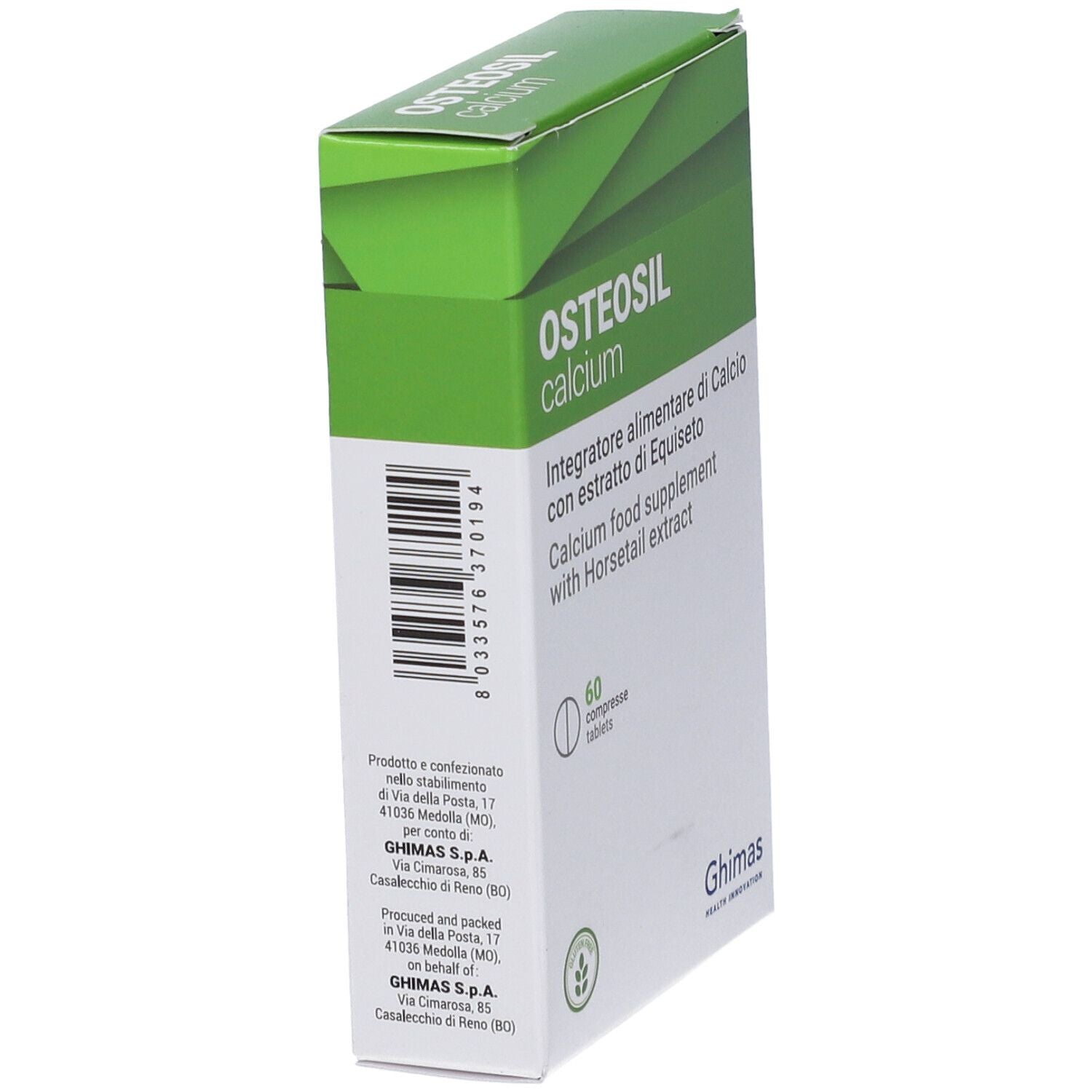 904426602 - OSTEOSIL CALCIUM 60CPR