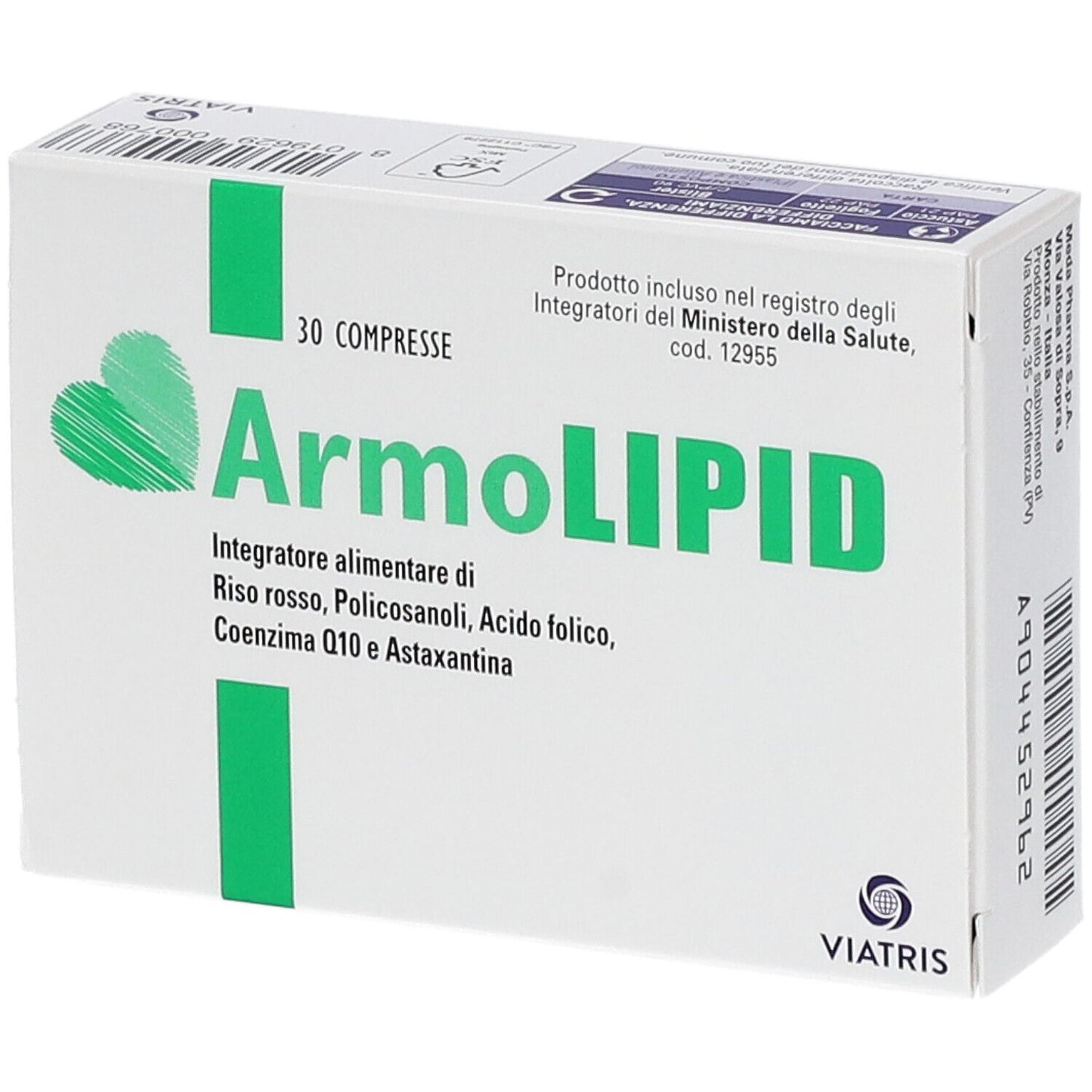 904452962 - ARMOLIPID INTEGRAT 30CPR
