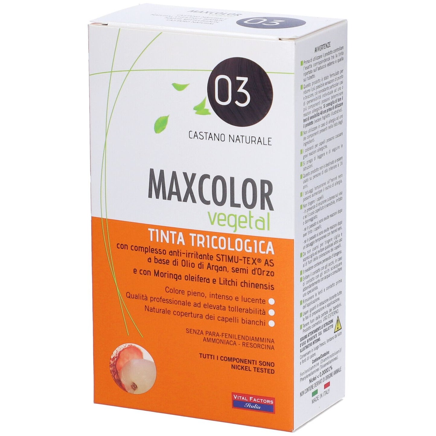 904660178 - MAX COLOR VEGETAL TINT 03 140M