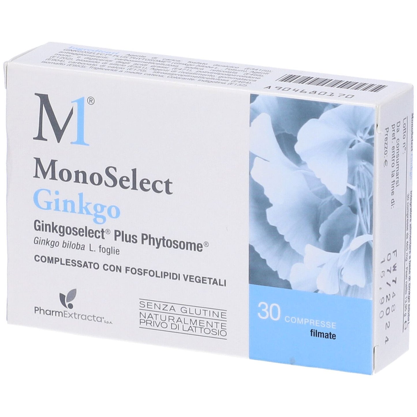 904680170 - MONOSELECT GINKGO 30CPR P.EXTR
