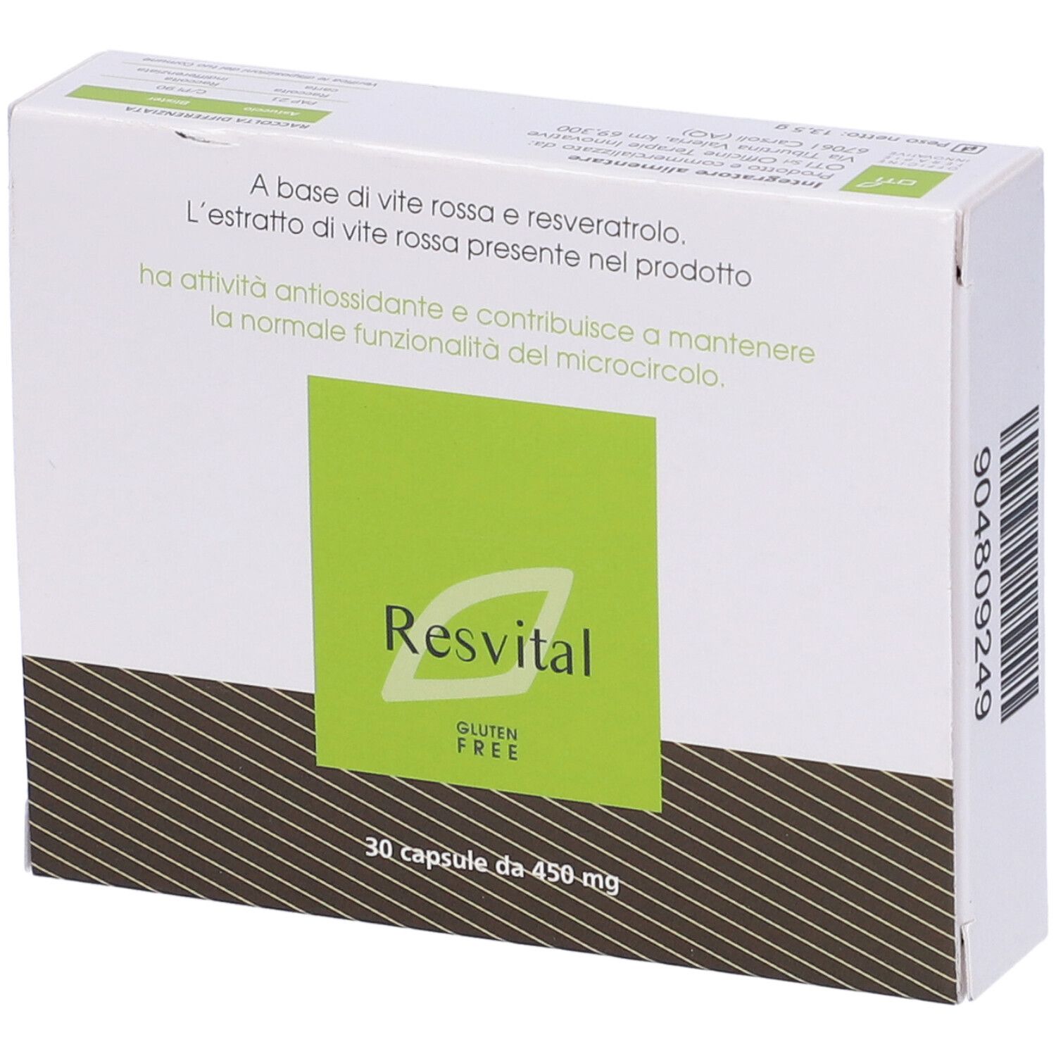 RESVITAL 30 Cps 450mg      Oti