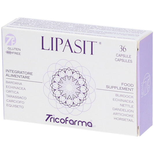 904861820 - LIPASIT DERMOPUR 36CPS 500MG