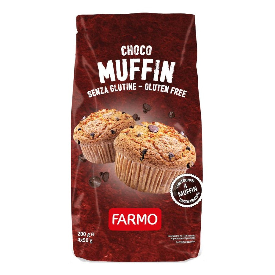FARMO ChocoMuffin al Cioccolato S/G 4x50g