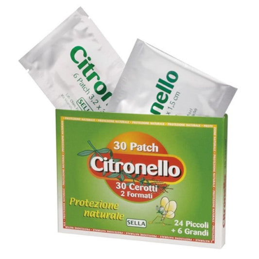 CITRONELLO 30 Cerotti 2 Formati