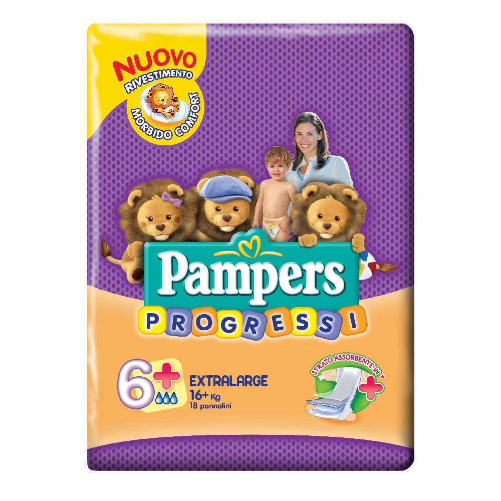 905858282 - PAMPERS PROGRESSI PLAYTIMES XL