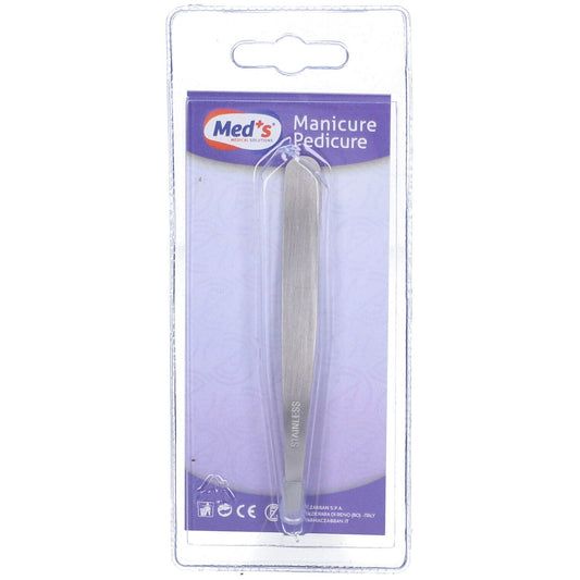 PINZETTA DEPILAT INOX PU OBL