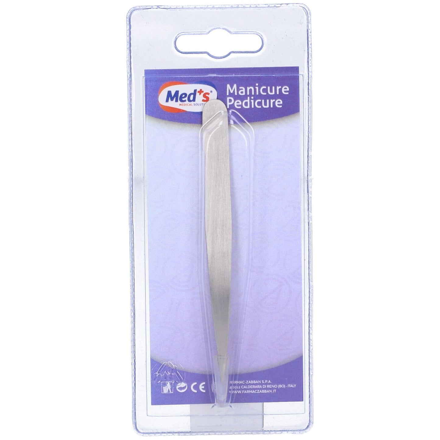 PINZETTA DEPIL INOX PU SPIL ZABB