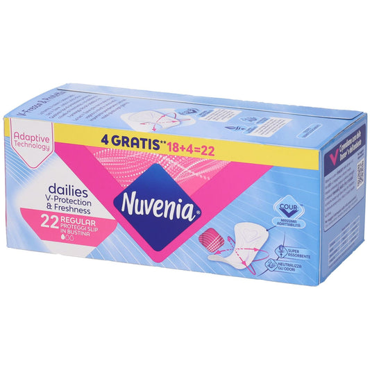 NUVENIA Proteggi Slip Anatom.Rip.18+4pz