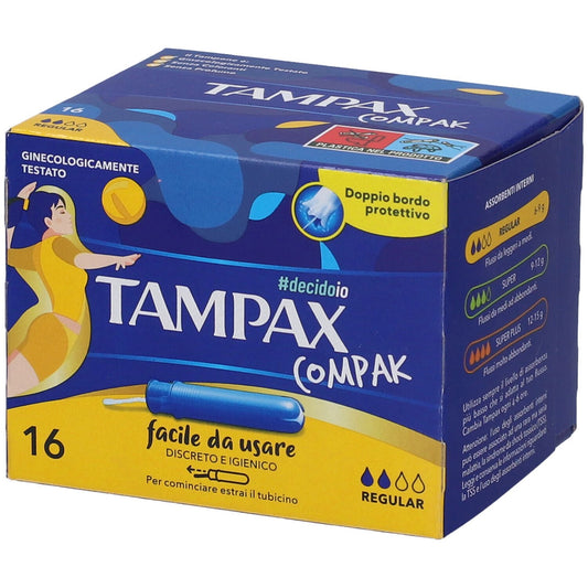 906048564 - TAMPAX COMPAK REGULAR 16PZ