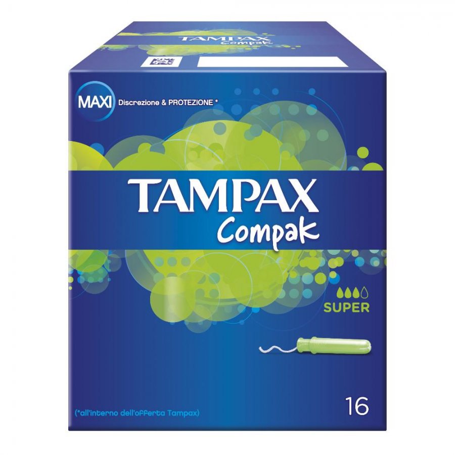 TAMPAX COMPAK SUPER 16PZ