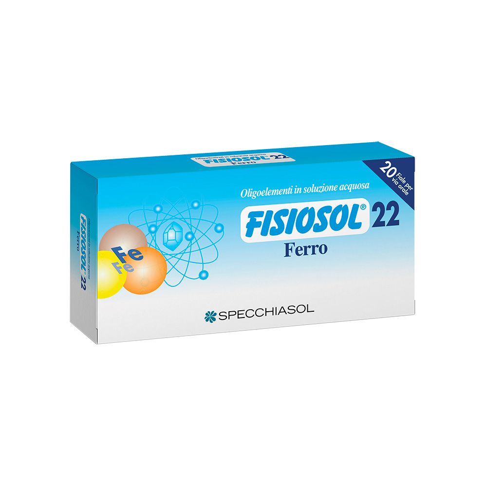 FISIOSOL 22 FE 20F 2ML