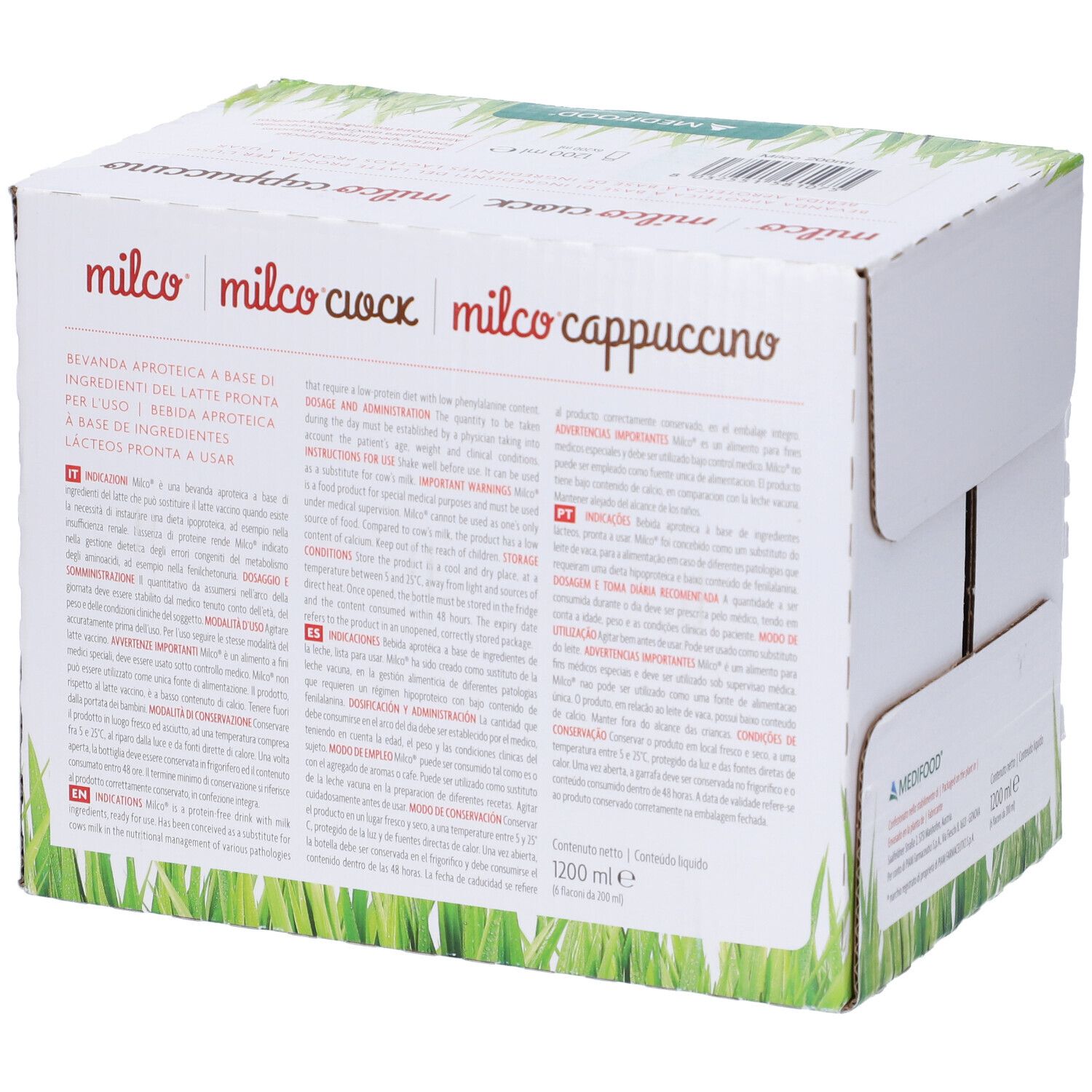 MILCO LATTE APROTEICO 6X200ML