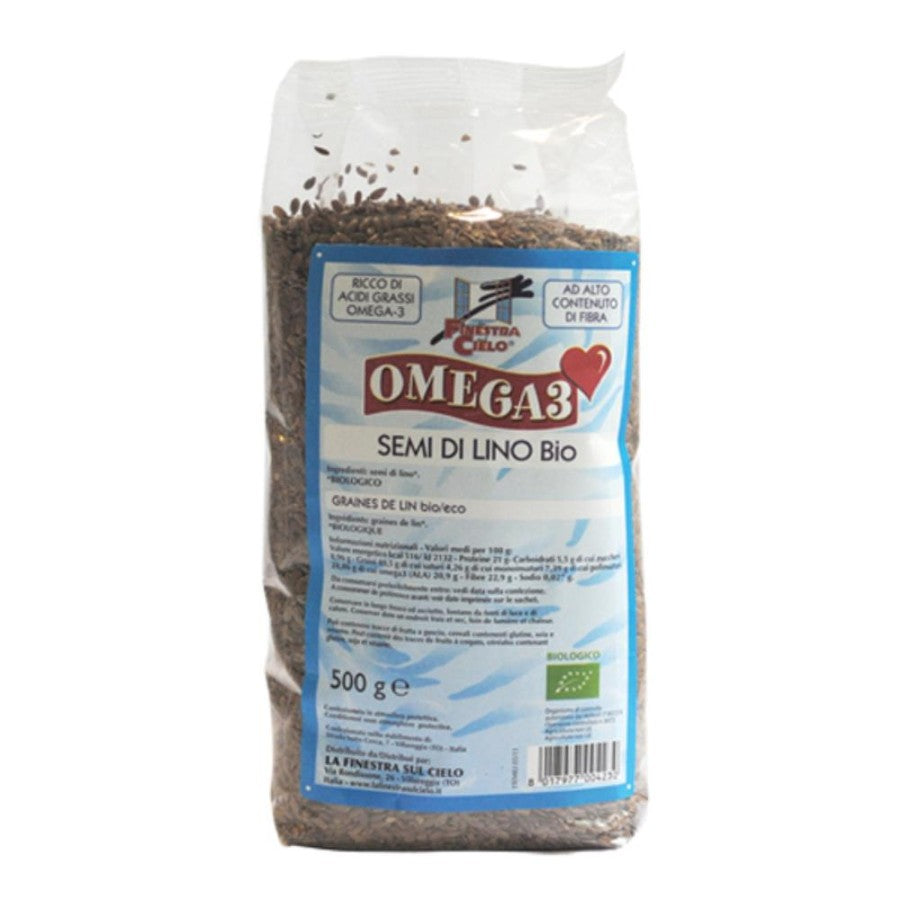 SEMI LINO OMEGA 500G FINESTRA