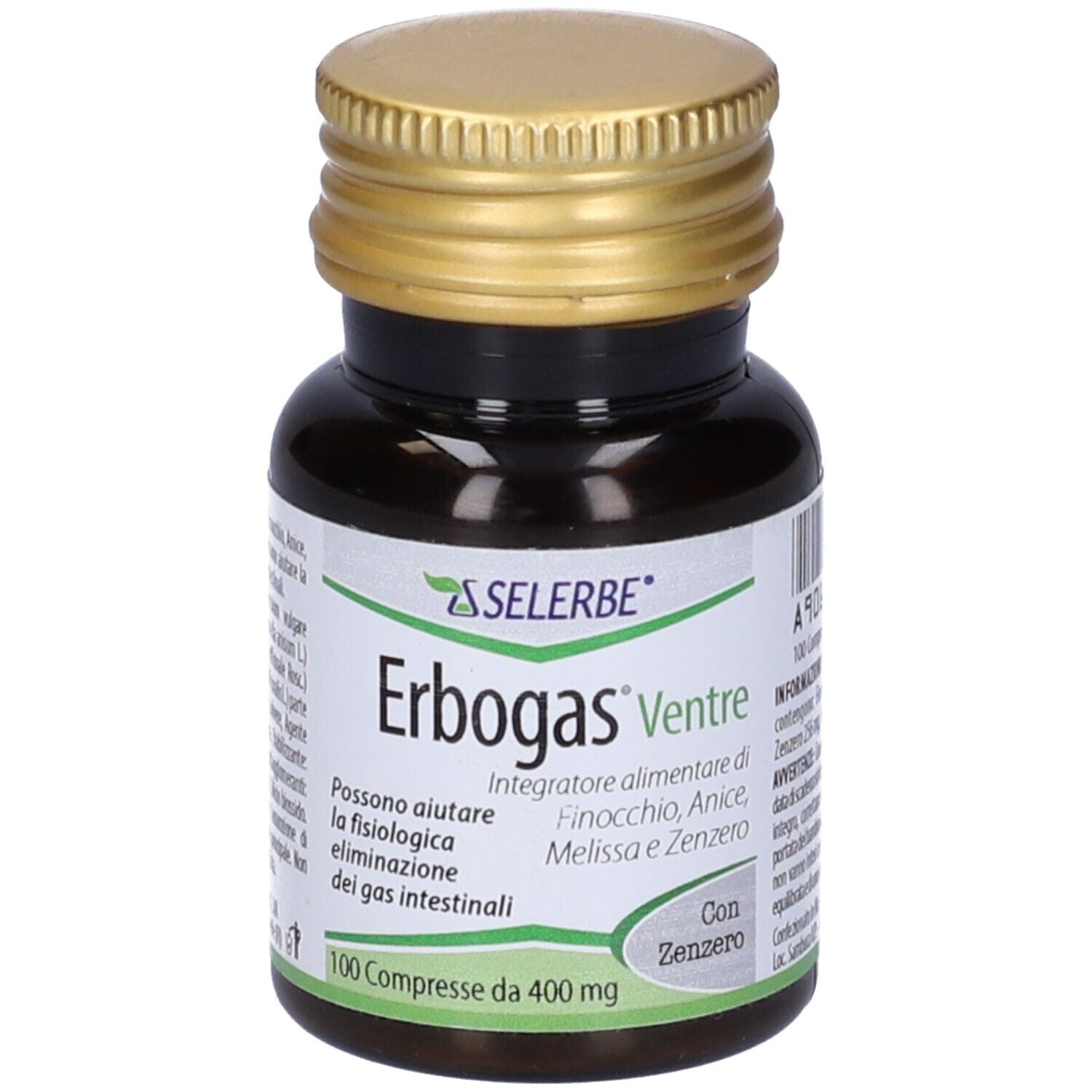 ERBOGAS Ventre 100 Cpr