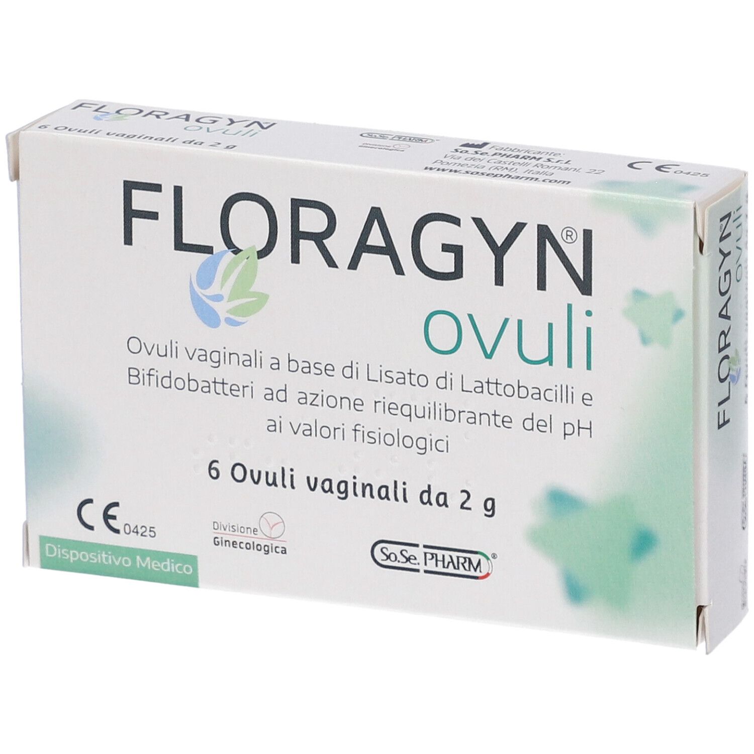 FLORAGYN Ovuli Vagin.6pz 12g