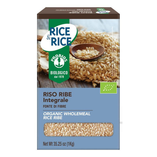 RICE & RICE Riso Lungo Ribe Integrale 1Kg