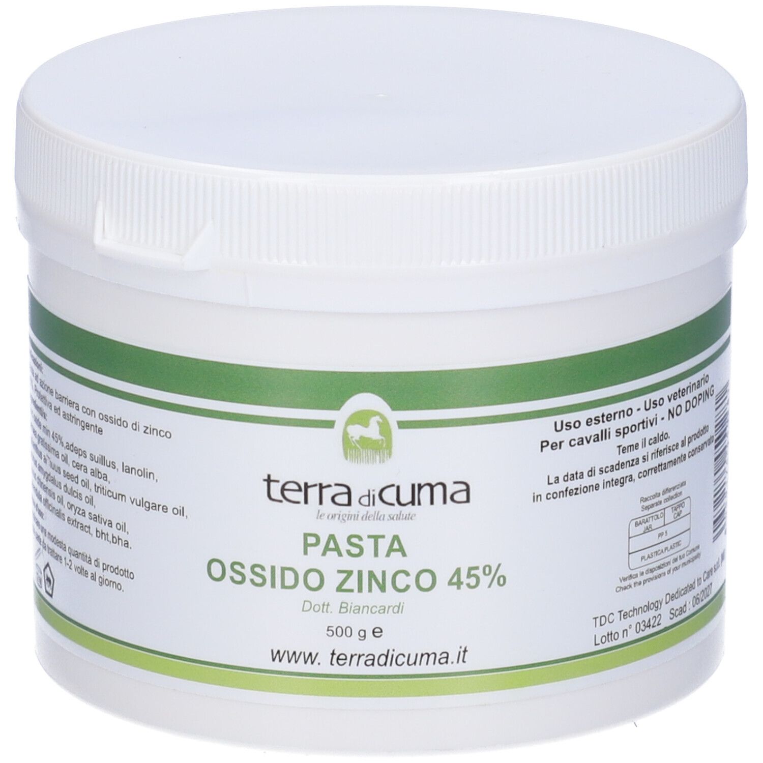 OSSIDO ZN45% BIANCARDI POM 500