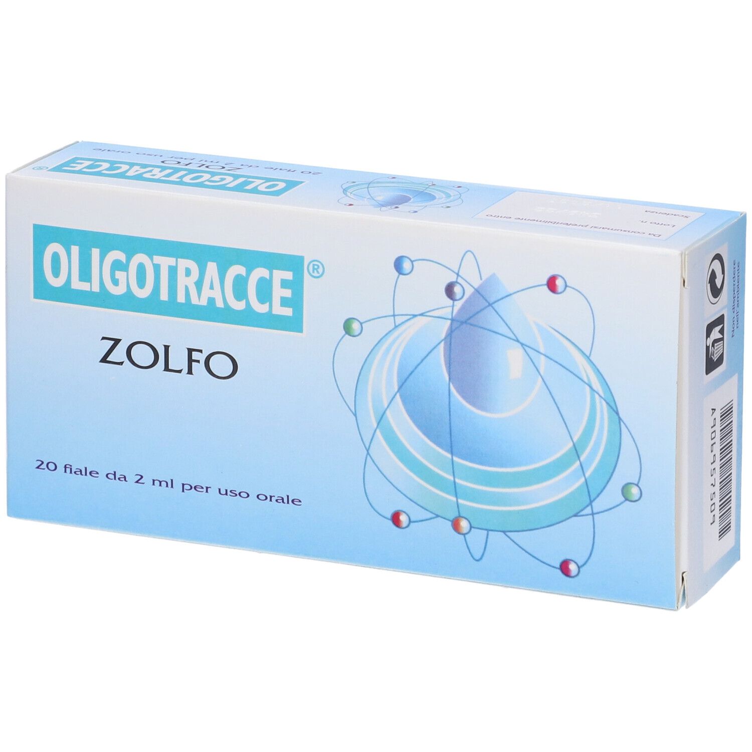 OLIGOTRACCE ZOLFO 20F 2ML