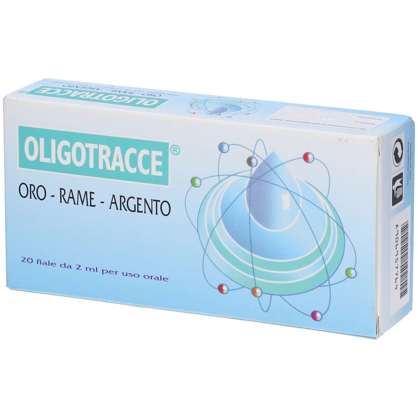 OLIGOTRACCE ORO/RAM/ARG 20F 2ML