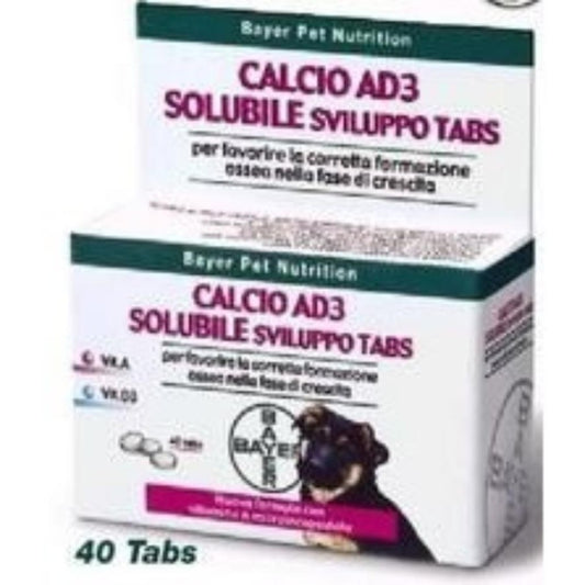 CALCIO AD3 Solub.Sviluppo40Cpr