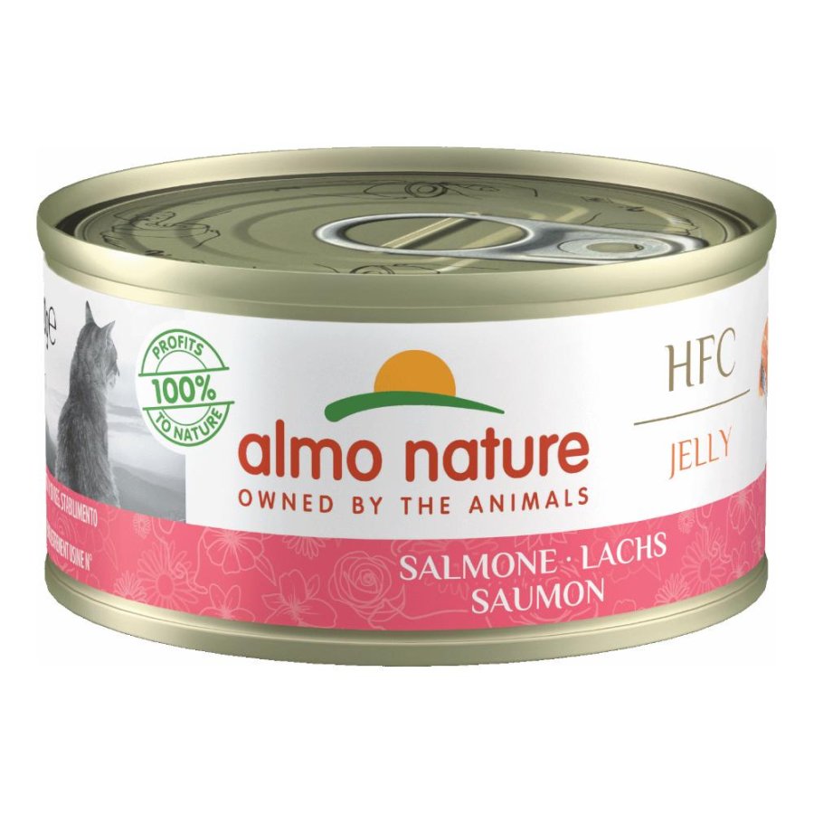 907170904 - ALMO CAT JELLY 70 GR SALMONE
