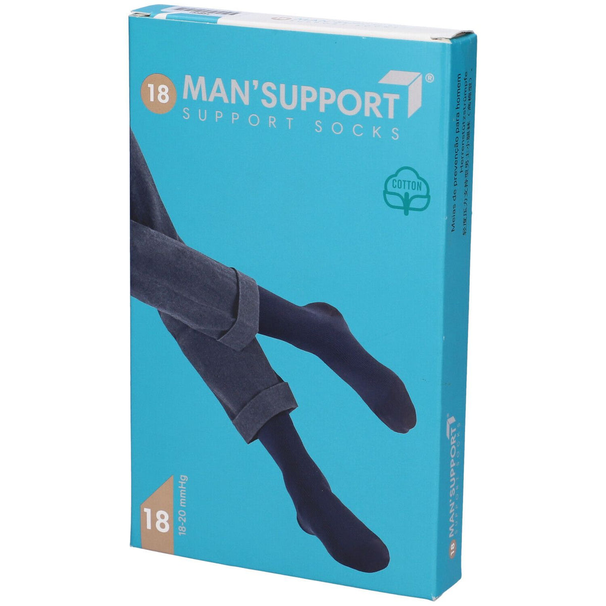 907297927 - GLORIA MAN S 18COT GAMB18 BLU