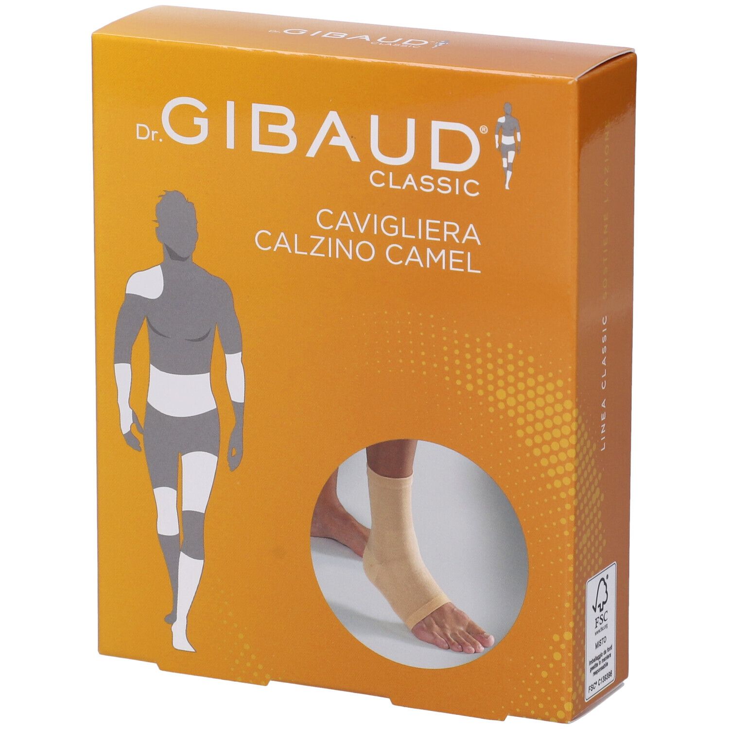 GIBAUD CAVIGL CALZINO CAMEL 1