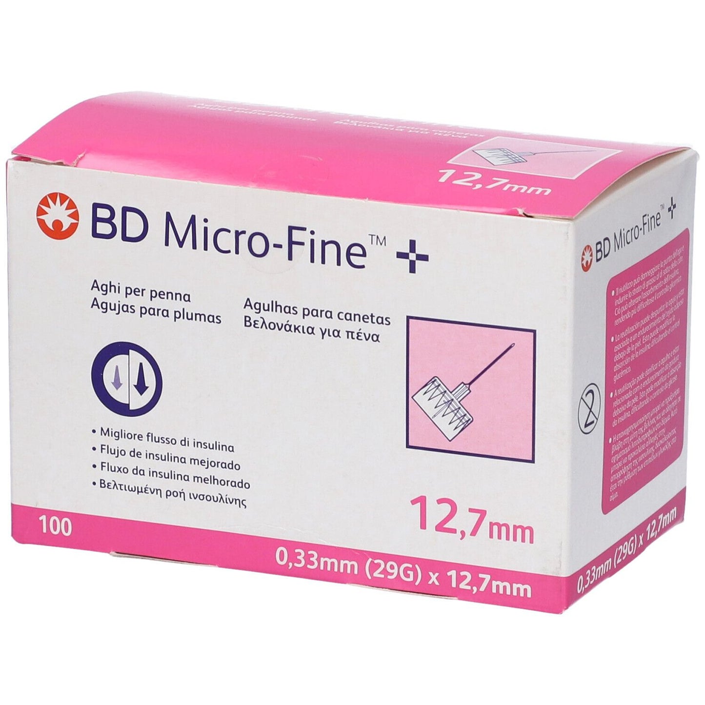 BD-AGO PEN 29G X12,7MM 100PZ