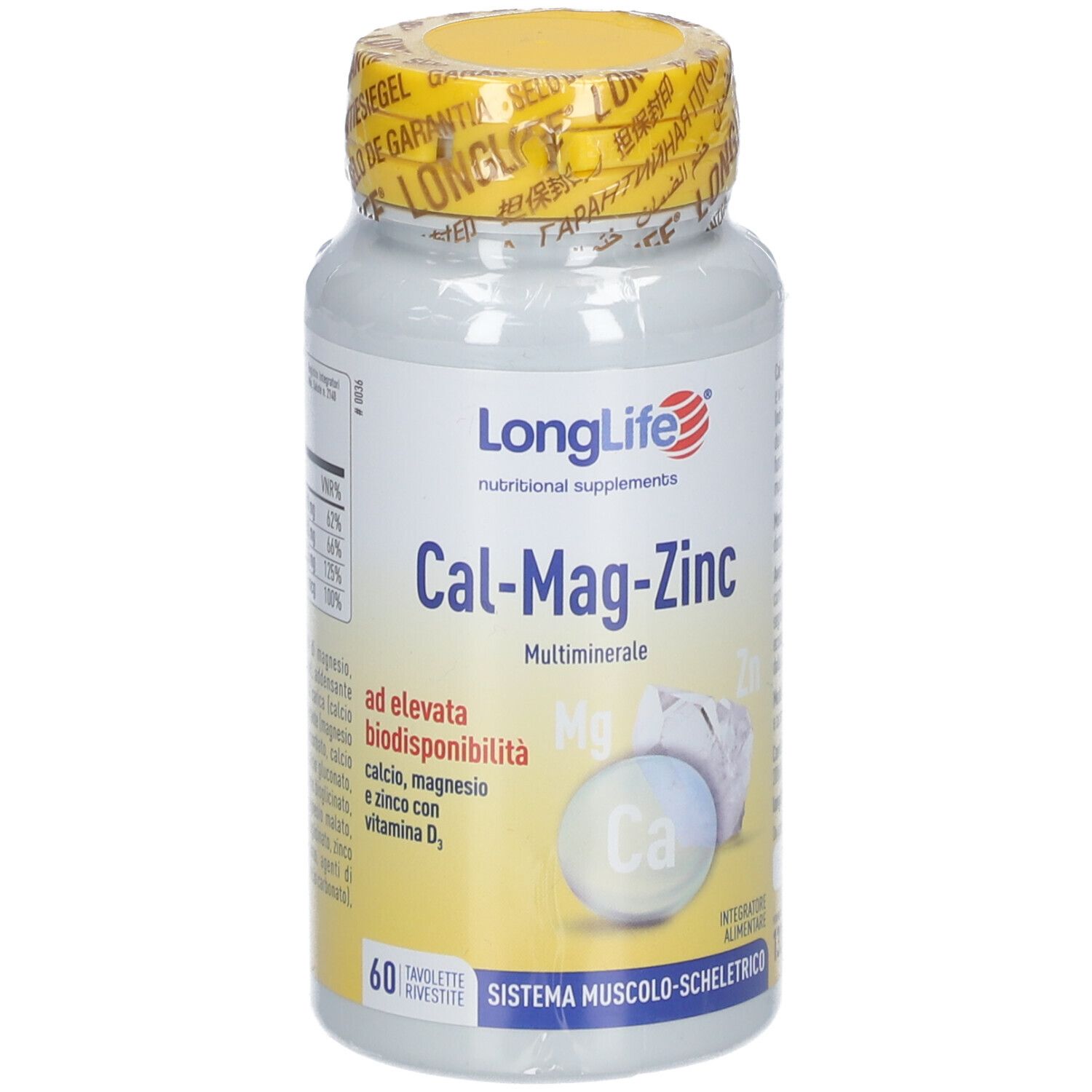 908224001 - LONGLIFE CAL MAG ZINC 60TAV