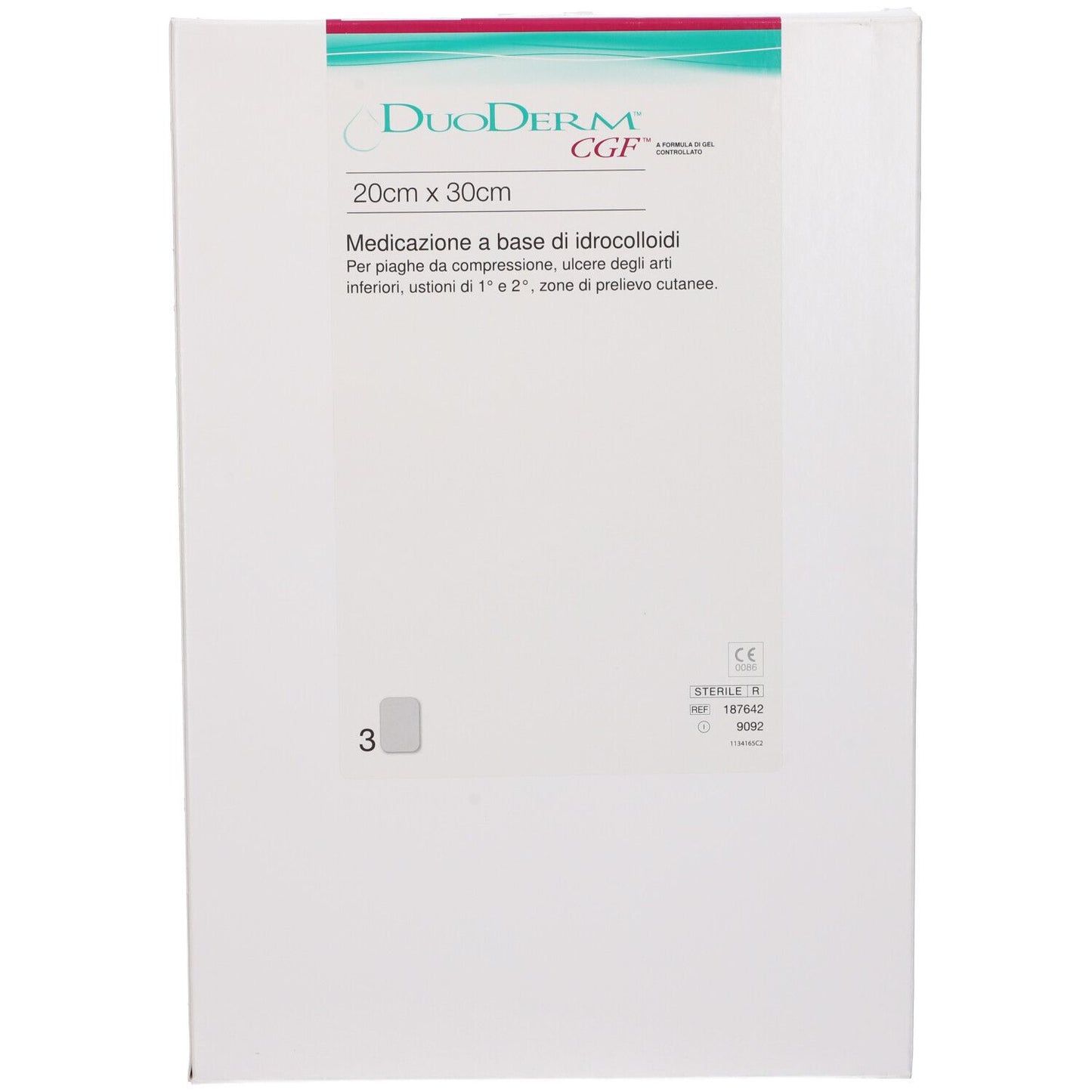 DUODERM CGF 3 MED 20X30 (9092)
