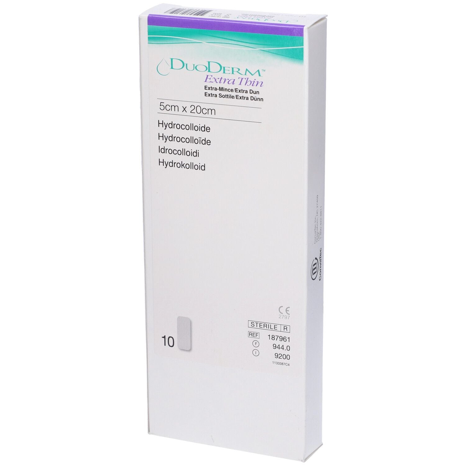 908232743 - DUODERM EX S 10 MED 5X20 9200