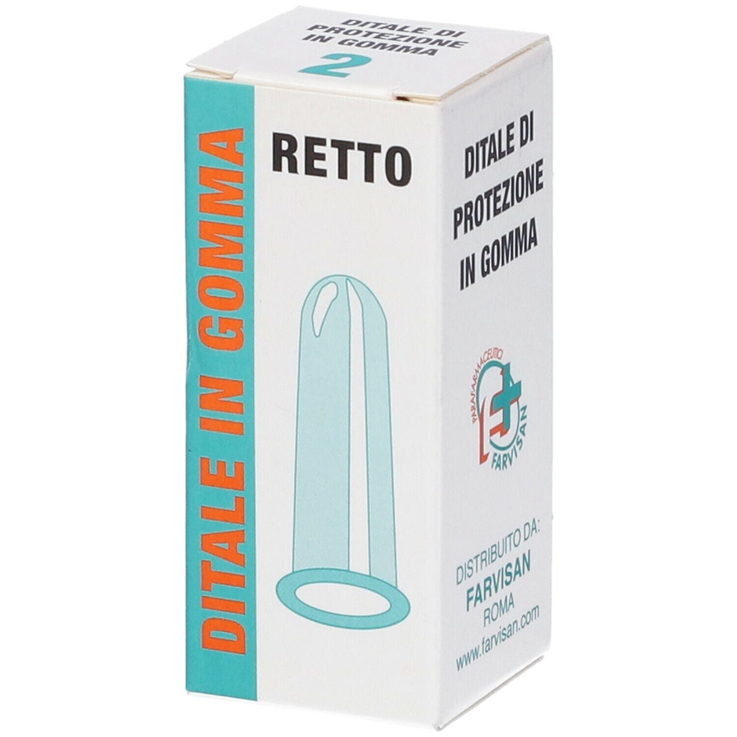 DITALE GOMMA RETTO 2 FARVISAN