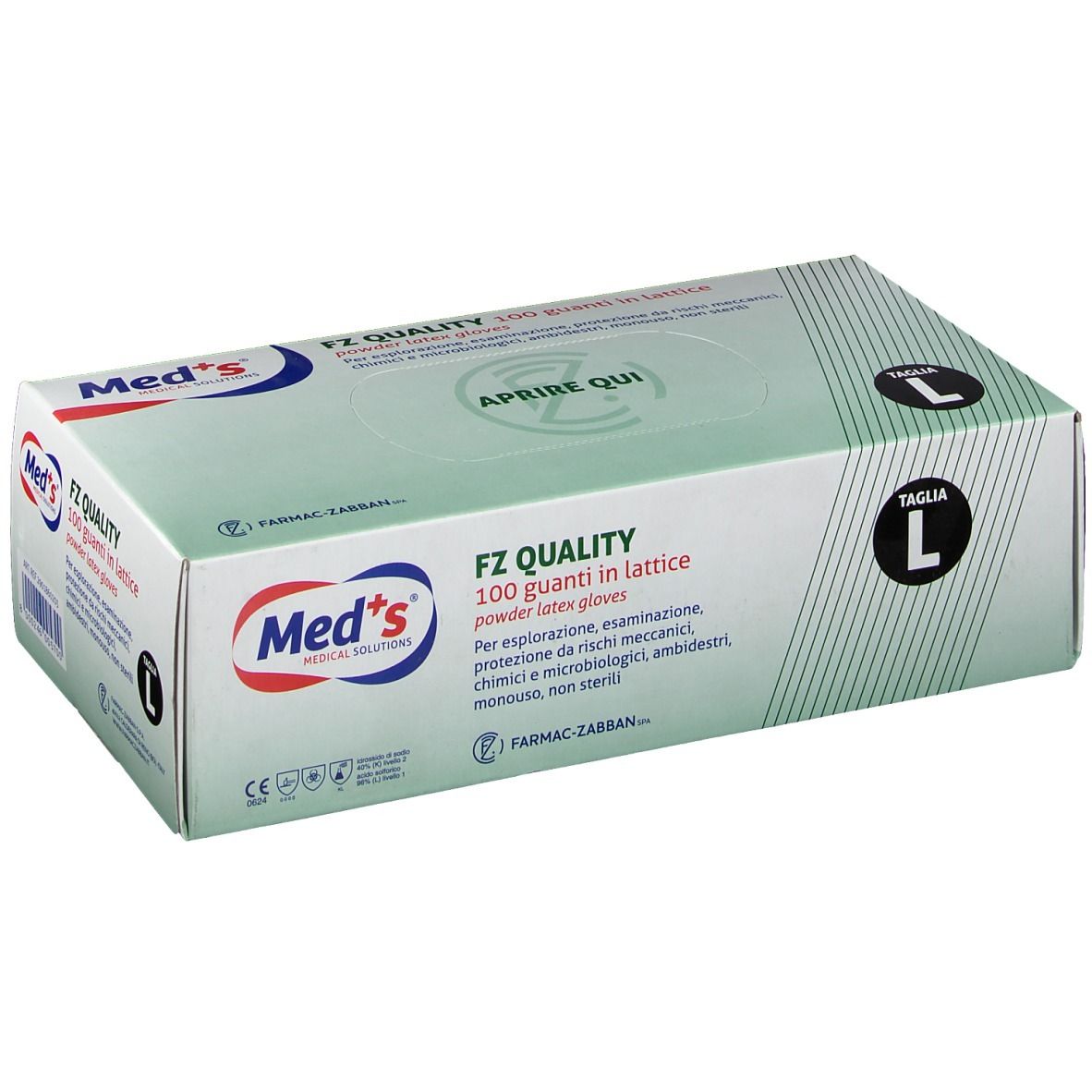 908430705 - GUANTO FZ QUALI LATT ESPL L X1