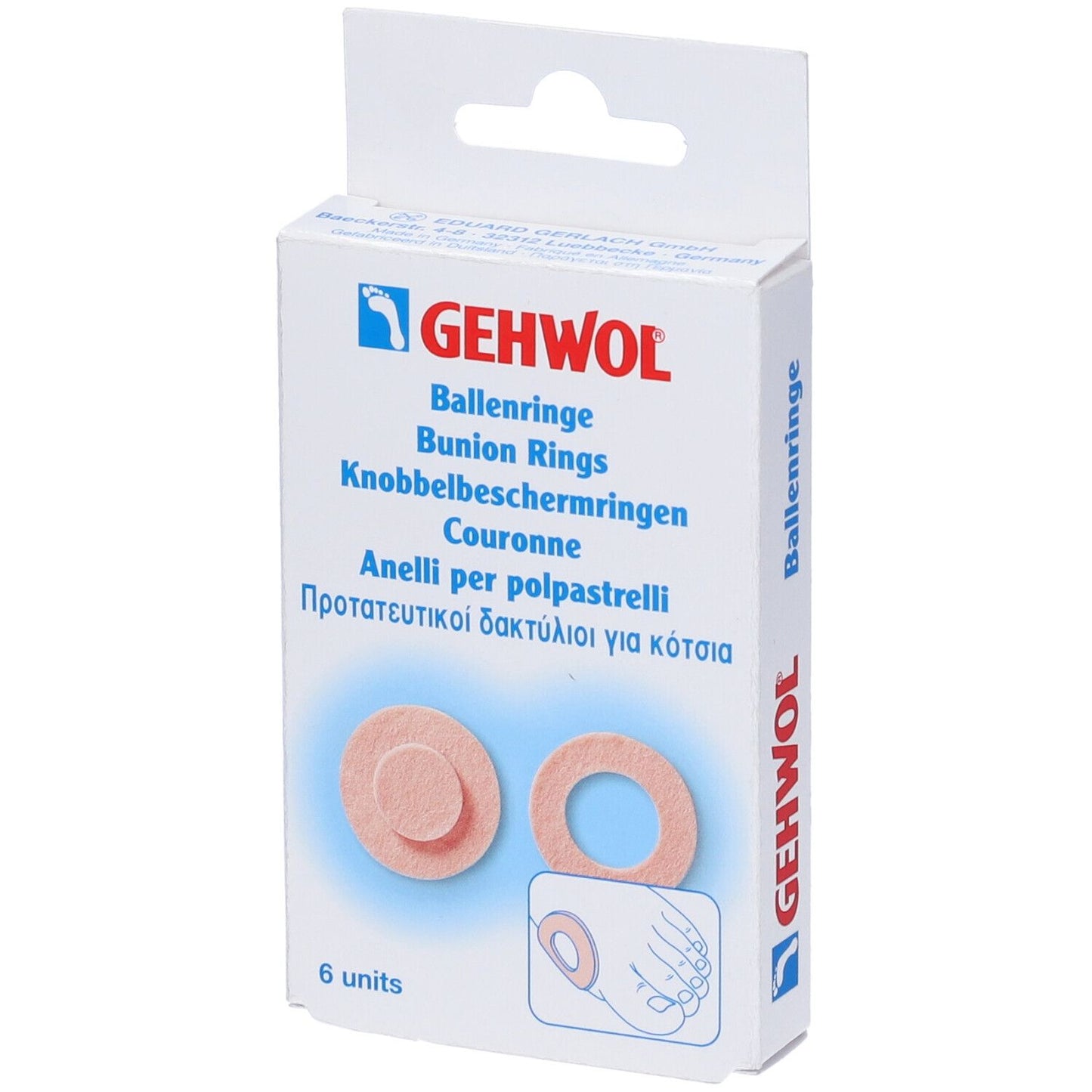 GEHWOL PARADURONI 6PZ