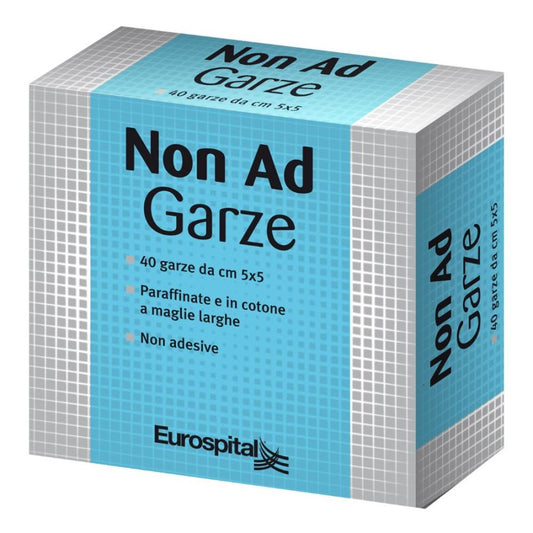 GARZA PARAFF NON AD 5X5 40PZ