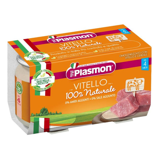 PLASMON Omog.Vitello 2x120g
