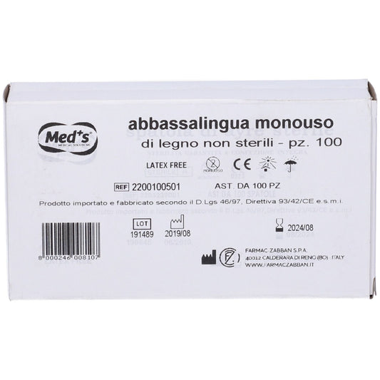 ABBASSALINGUA N/STER 100PZ ZABB