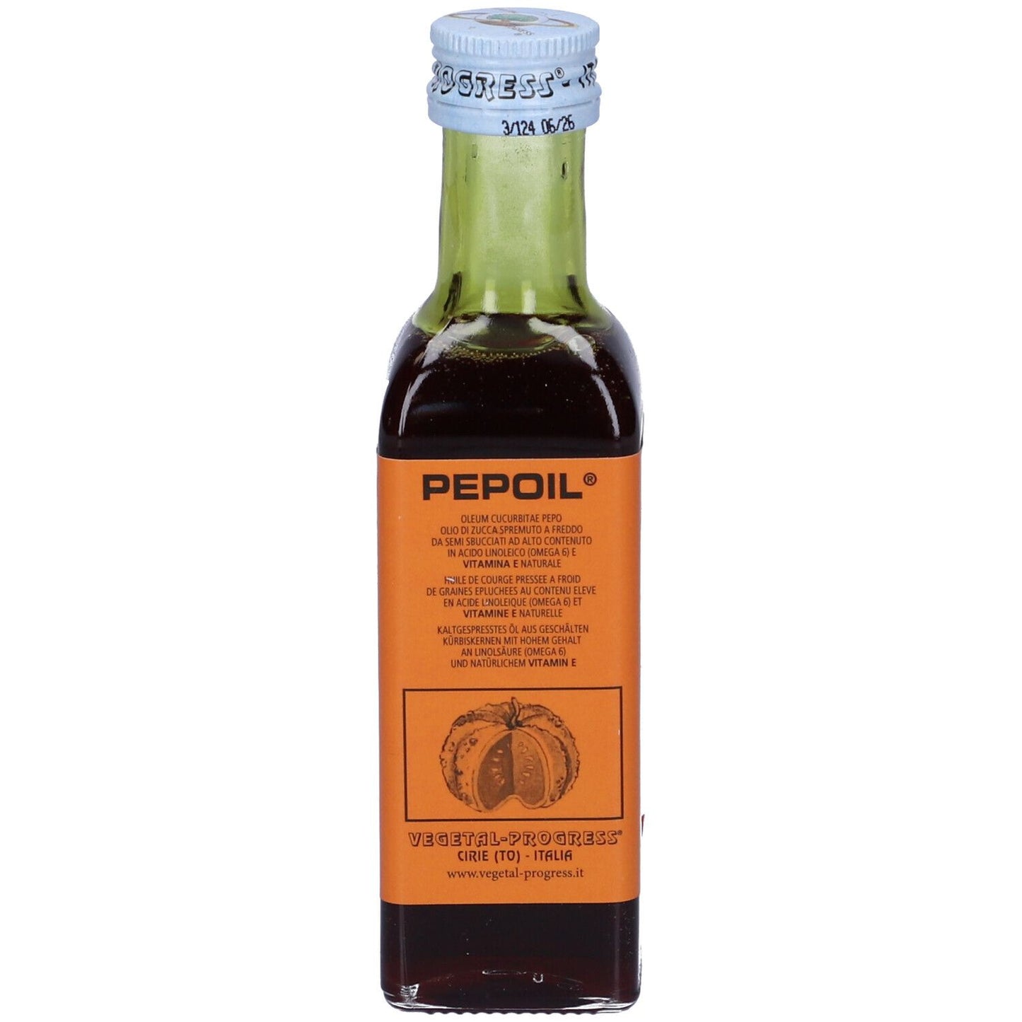 909366724 - PEPOIL OLIO SEMI ZUCCA BIO 100