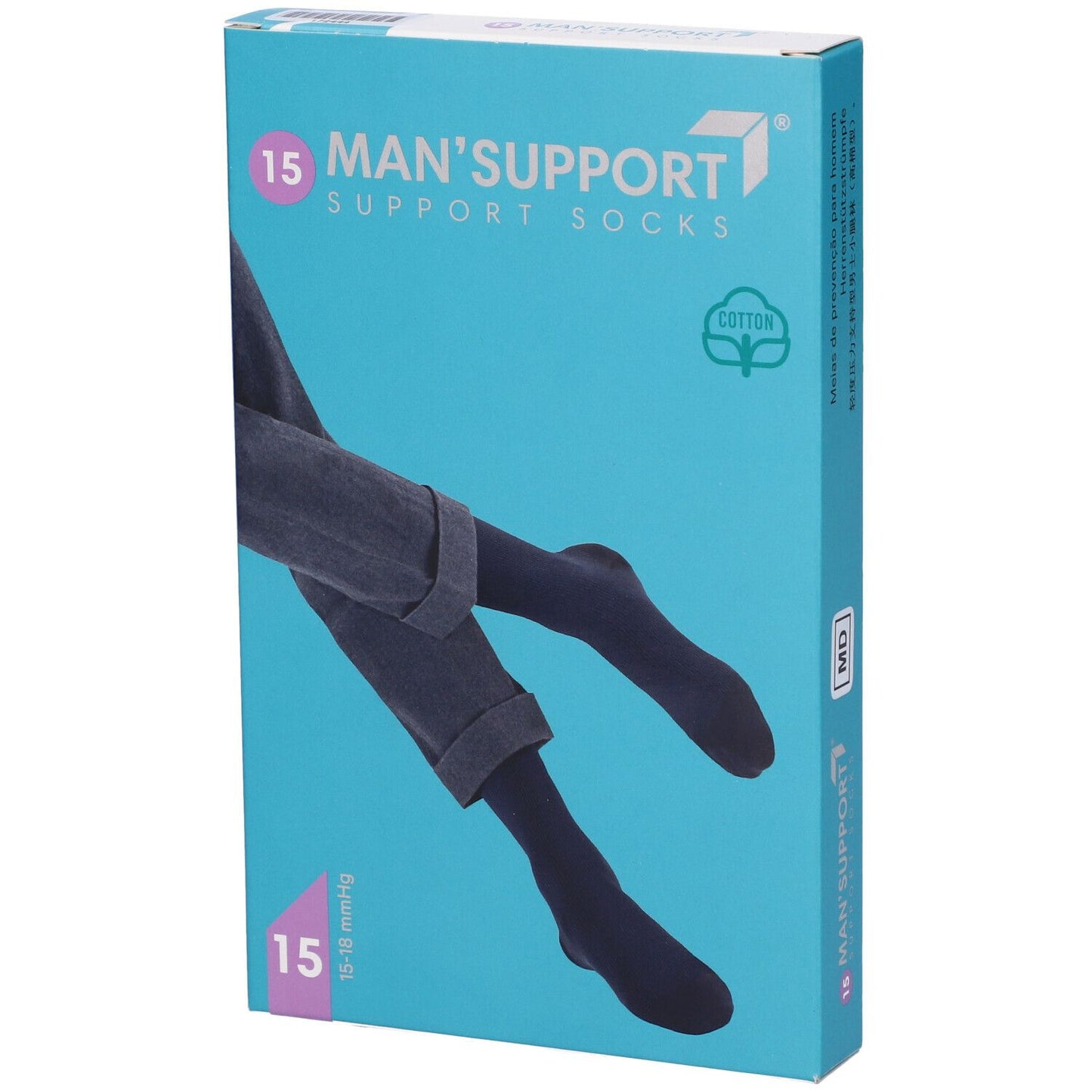GLORIA MAN 15 Gambaletto Cot.3 Antracite