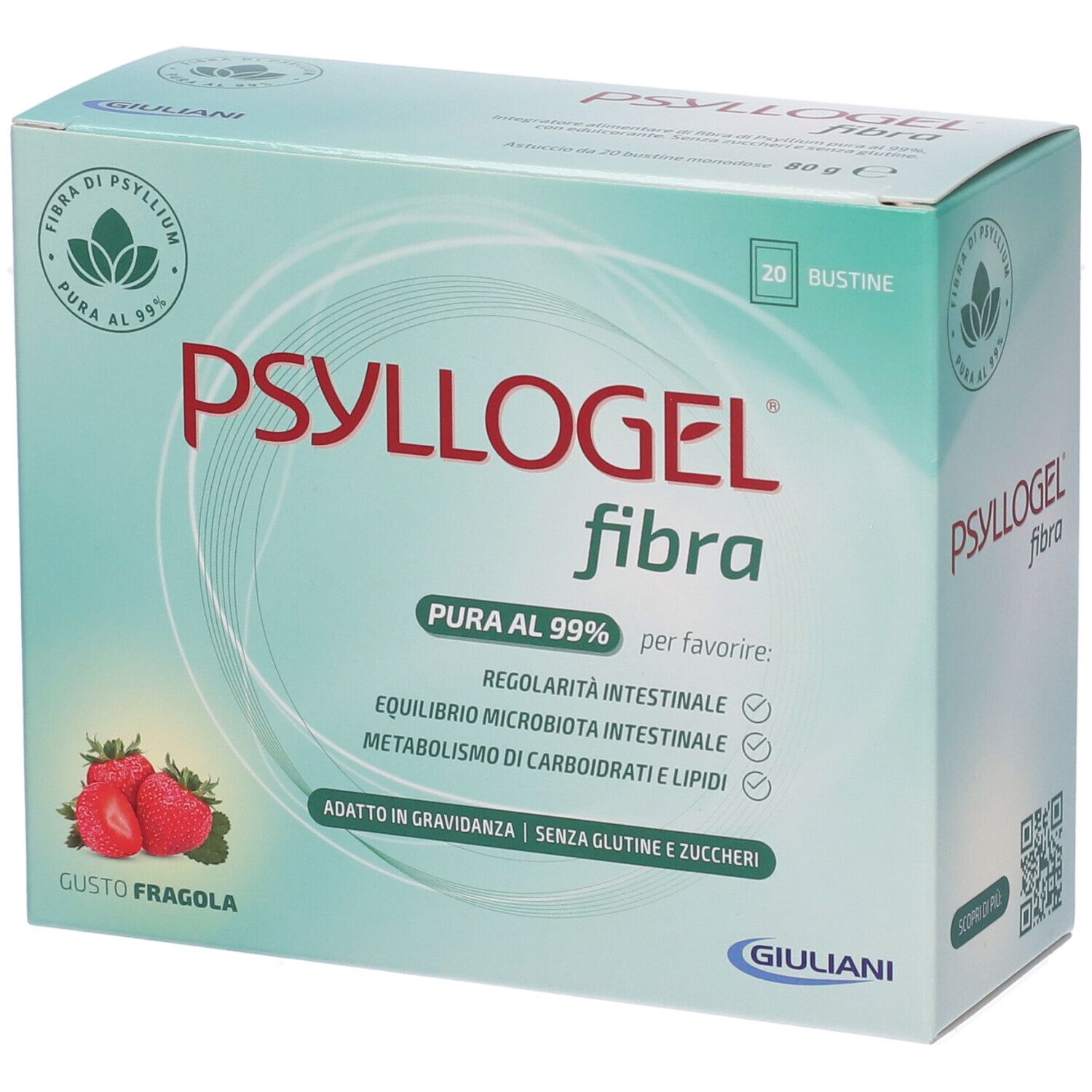 909748675 - PSYLLOGEL FIBRA FRAGOLA 20BUST