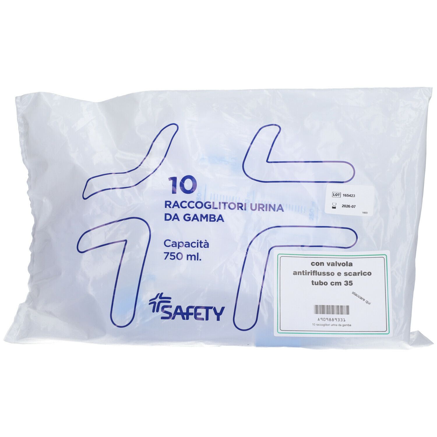 909889331 - SACCA UR GAMBA 35CM 10PZ 19436