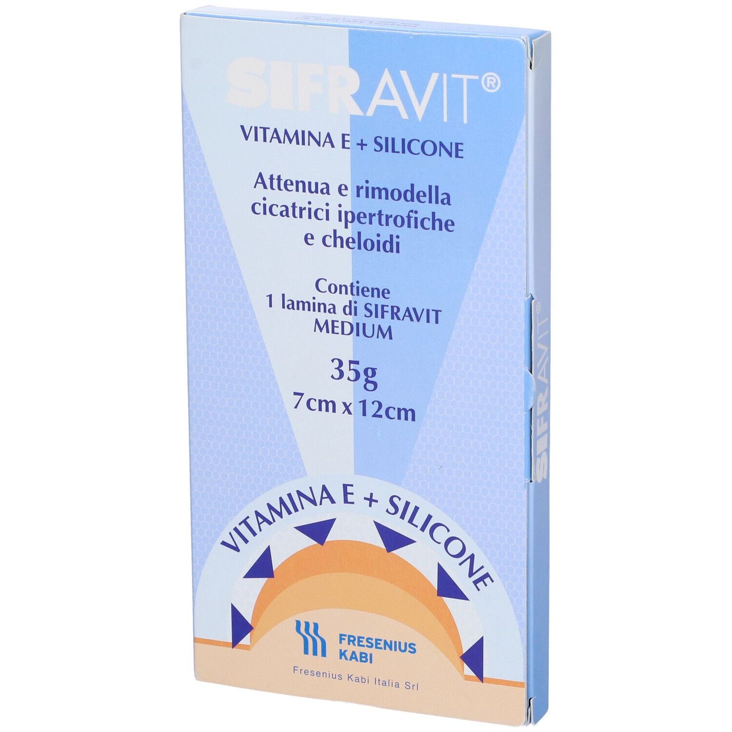 SIFRAVIT Lamina Silicone 12x 7cm Media