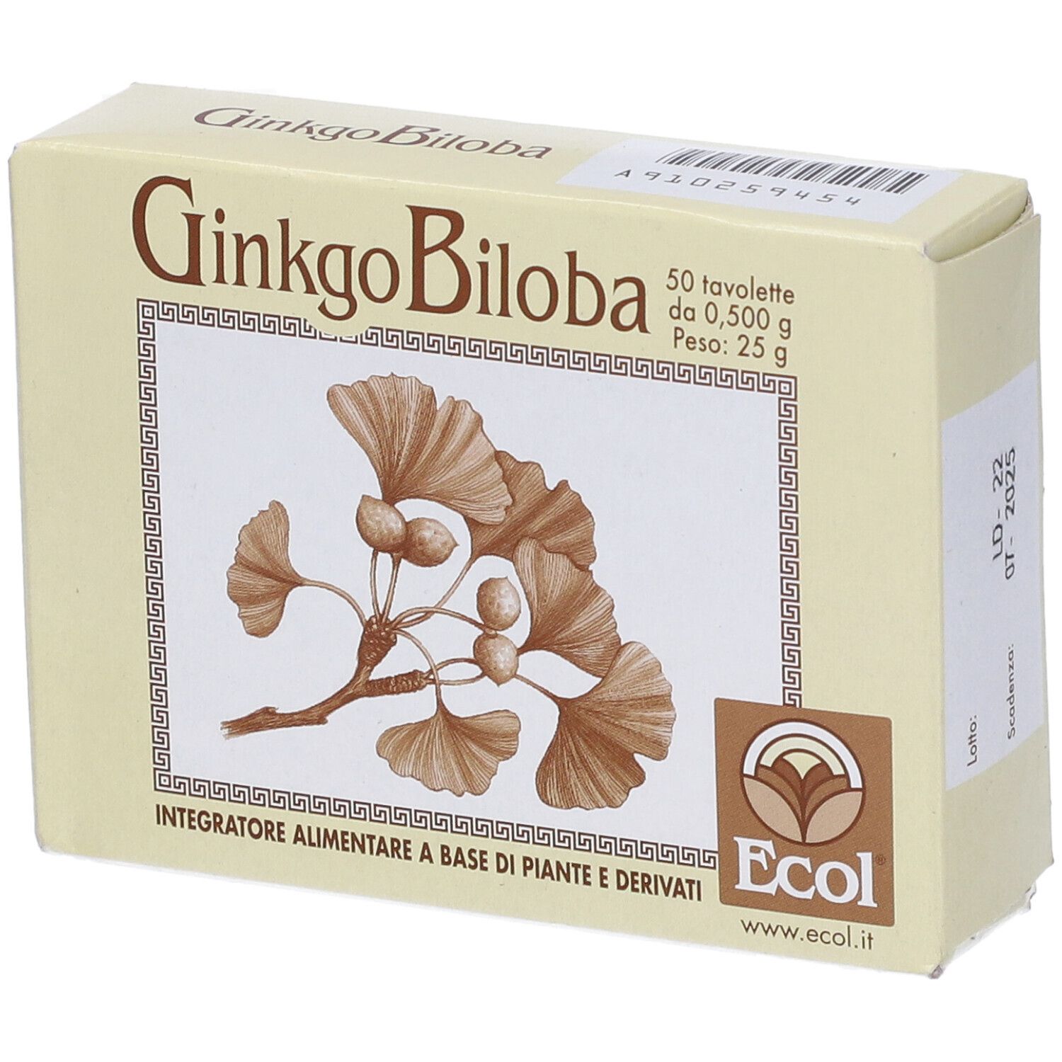GINKGO BILOBA 50TAV 804