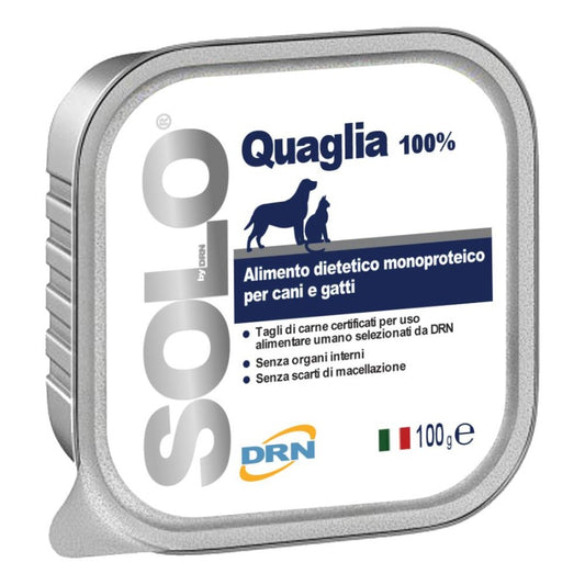 SOLO QUAGLIA CANI/GATTI 100G