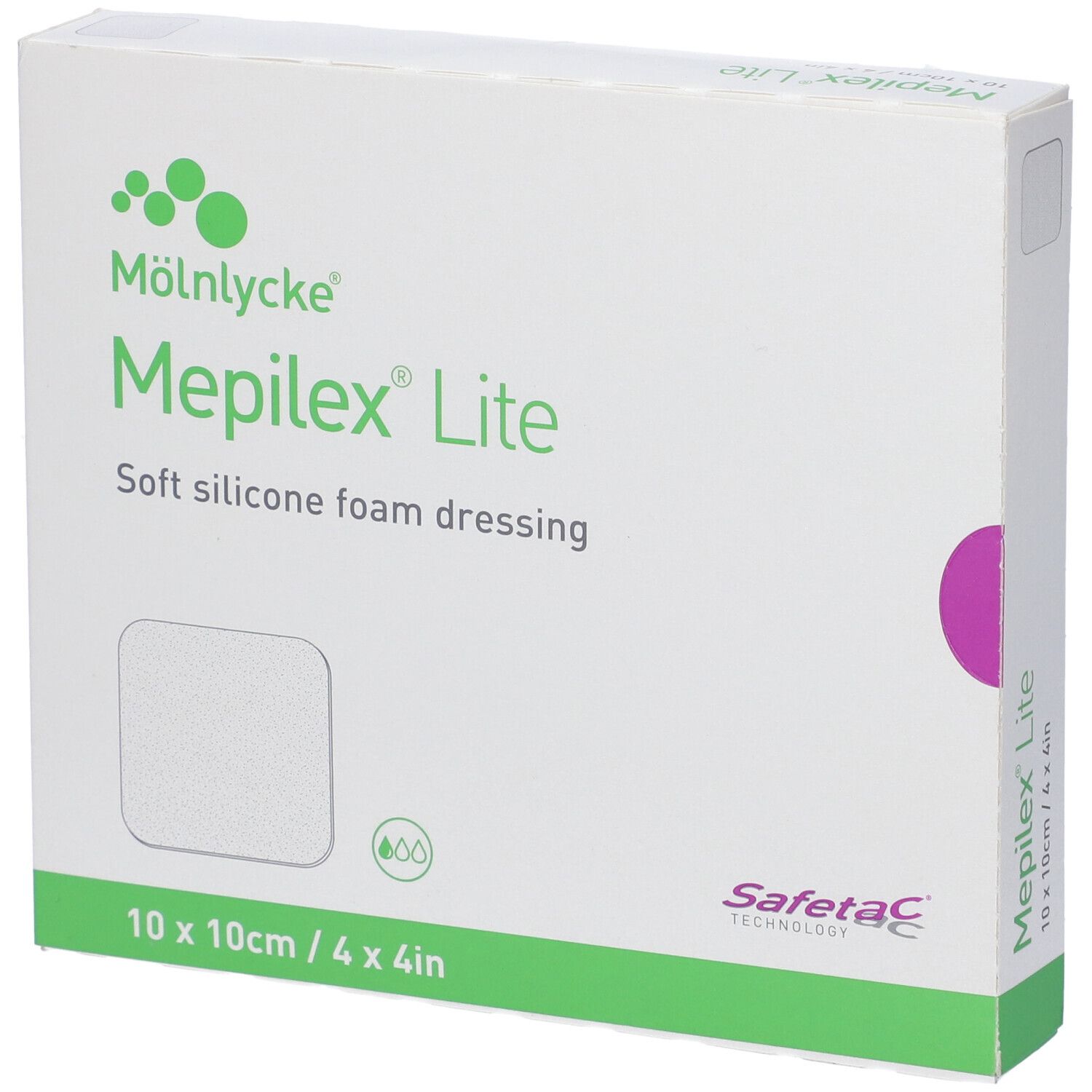 MEPILEX LITE SCH SOTT 10X10 5P